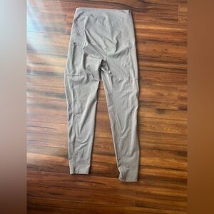 Isabel Maternity by Ingrid & Isabel Taupe Maternity Leggings